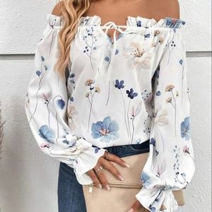 Long sleeve blouse